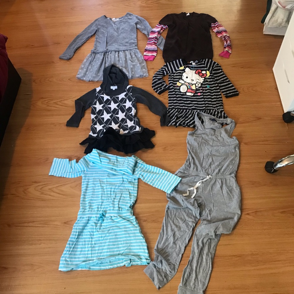 Winter/fall girl dres/tunic size 7/8